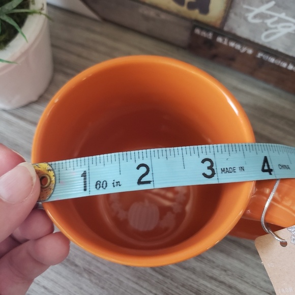 LAST 1! NEW Spooky Lane Morning Pumpkin Orange Mug - Picture 5 of 8